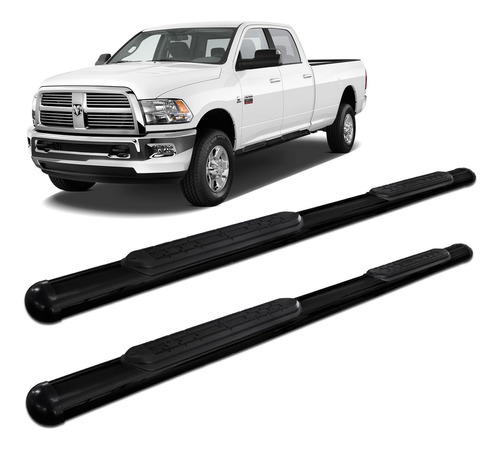 Estribo Lateral Oblongo Dodge Ram 2012 A 2014 Preto Vf