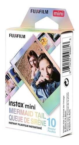 Film Pack Para Instax Mermaid (10 Fotos X Caja)