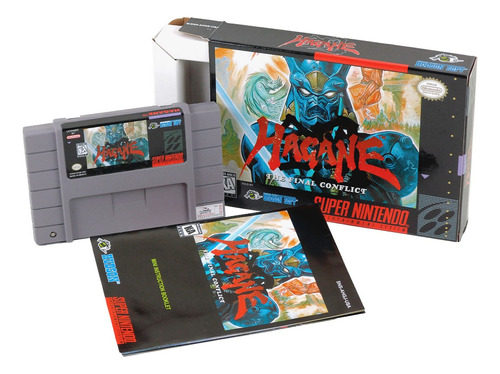 Hagane The Final Conflict Super Nintendo Snes Completo