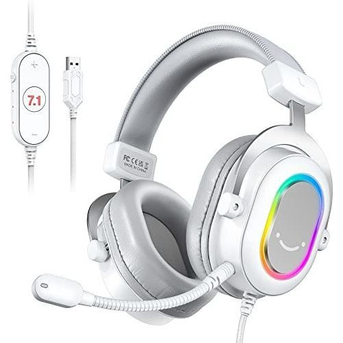 Fifine Auriculares Usb Para Juegos, Auriculares Para Pc Con 