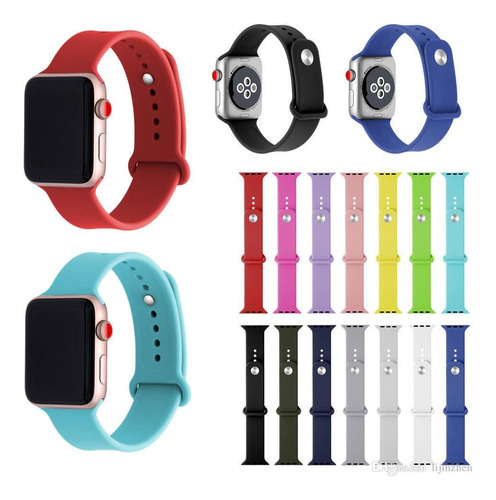 Imagen 2 de 7 de Correas Reloj Smart Apple Watch Series T500 T55 W26 Hw22 Etc