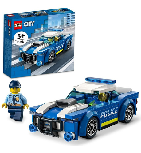 Lego City Carro De Policia 60312 Patrulla