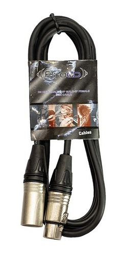 Cable Profesional Microfono Xlr Prodb 4mt