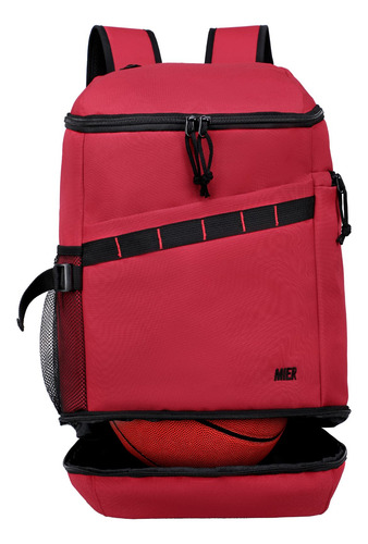 Mier Mochila De Baloncesto Con Compartimento Para Zapatos/pe