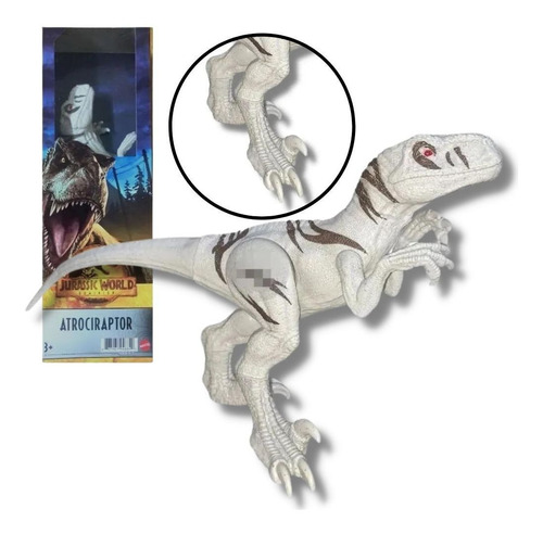 Imagem 1 de 1 de Jurassic World Atrociraptor E Velociraptor Originais Mattel