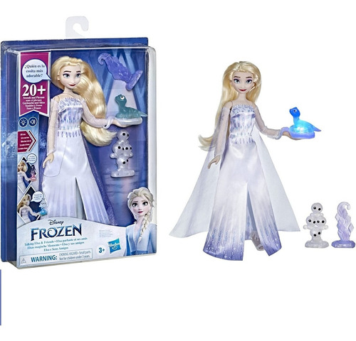 Disney Frozen Elsa Y Sus Amigos Luz, +25 Sonidos Y Frases