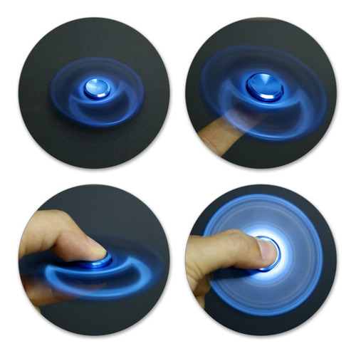 Atesson Fidget Spinner Juguete Ultra Duradero Acero Inoxidab