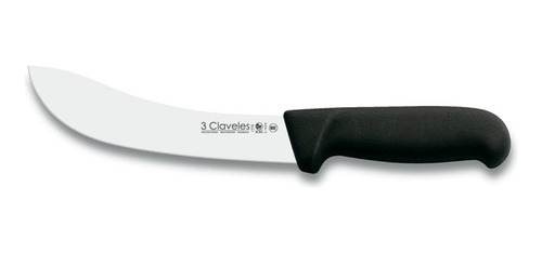 Cuchillo Despellejar 18cm Negro 3 Claveles