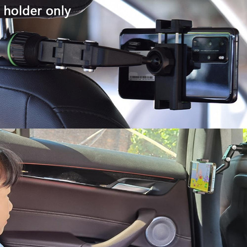 Soporte Teléfono Espejo Retrovisor Multifuncional 360 Grados