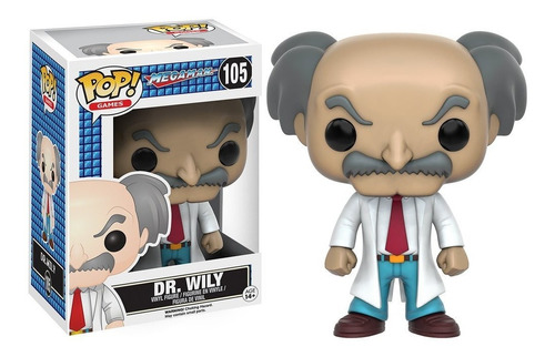 Funko Pop! Games Megaman Dr. Wily #105