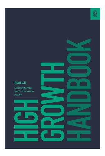 Livro: Manual De Alto Crescimento: Dimensionando Startups De