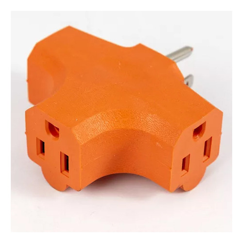 Tee Industrial Adaptador Osblack 3 Salidas Naranja