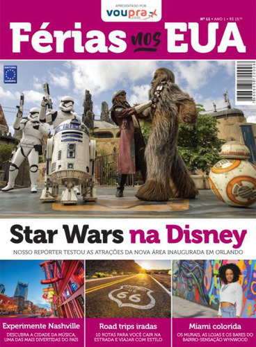 Livro Revista Férias Nos Eua - Edição 11: Star Wars