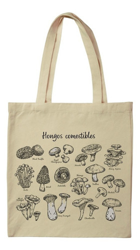 Bolsa Manta Ecologica Diseño Hongos