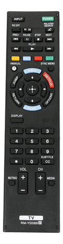 Mando Distancia Para Sony Bravia Lcd Led Hdtv Kdl-32w600a