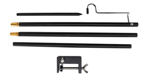 Folding Lantern Pole Aluminium Outdoor Stand Table