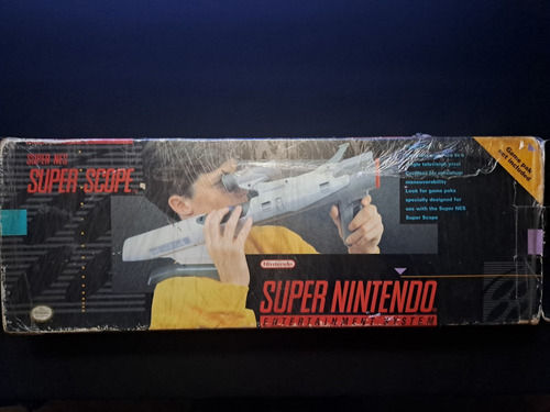 Super Scop Snes. Super Nintendo Completo En Caja