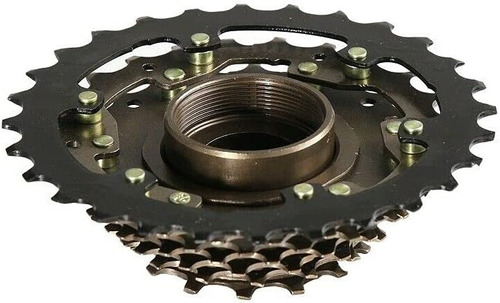 Piñon Para Bicicleta Shimano 7 Velocidades Atornillado Cantidad Máxima De Dientes 28 Cantidad Mínima De Dientes 12 Color Café