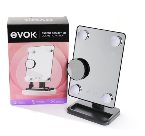 Espejo Cosmetico Con Led Evok