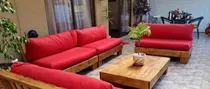 Comprar Juego Jardín Madera Maciza Eucalipto Exterior Sillones