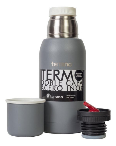 Termo Premium Terrano 750ml Gris