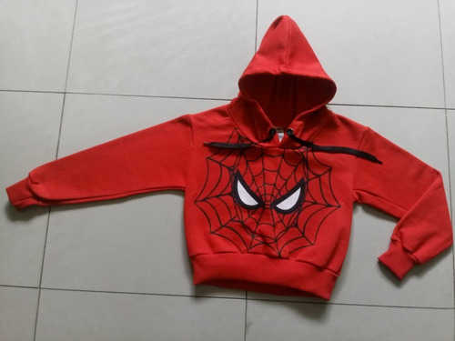 blusa de frio do homem aranha infantil