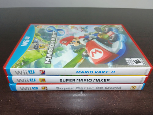 Mario Kart 8 Mario Maker Y 3d World Para Wii U Funcionando(: (Usado)