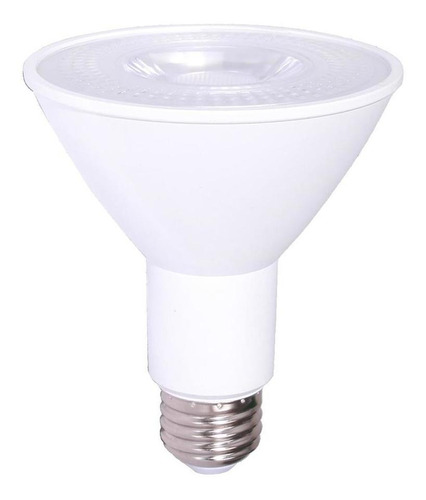 Foco Led Par30, Luz Suave Calida, Terminado Blanco, Base E27 Color de la luz Blanco cálido