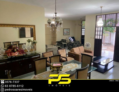 Imagem 2 de 6 de Casa Com 3 Dormitórios À Venda, 230 M² Por R$ 950.000 - Manaíra - João Pessoa/pb #alexbruno - Ca1525