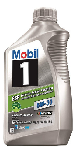 Mobil 1 5w-30 Esp Aceite De Motor Sintético, 1 Qt (6 Paquete