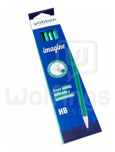 Pack X48 Lapiz Negro Con Goma De Borrar Graduacion Hb