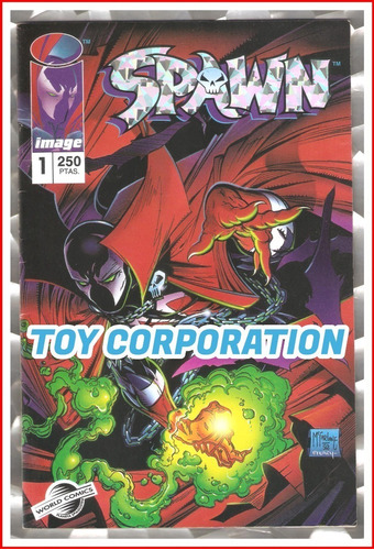 Revista Spawn #1 En Español Novedad Salón Del Comic '90 Mayo