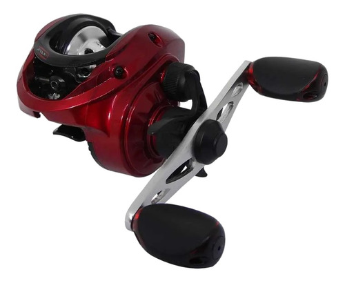 Reel rotativo Sumax Akita 10000 izquierdo color rojo