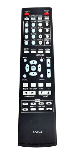 Control Remoto Rc-1149 Para  Rc-1158 Rc1158 Xv-5809 Avr