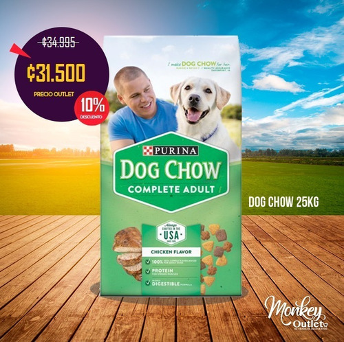 Imagen 1 de 1 de Alimento Para Perros Purina Dog Chow 25kg