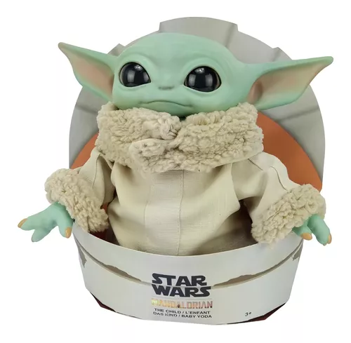 Peluche STAR WARS Baby Yoda (Idade Mínima: 3 Anos - 30,5 x 14 x 30,5 cm)