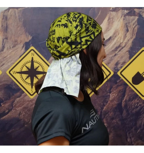 Bandana Faixa Tam Único Modelo Grafite Com Proteção Mascara