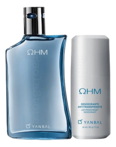 Ohm Perfume Hombre 100ml, Roll On Regalos Yanbal Surquillo