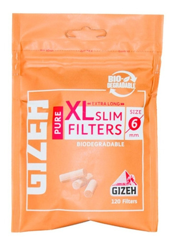 Filtro Gizeh Slim Biodegradables Xl