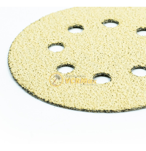 Imagen 3 de 10 de Disco Para Roto Orbital 125mm Con Abrojo Grano 40 X5 U.
