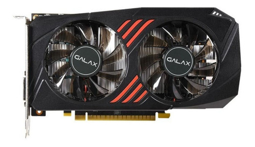 Imagem 4 de 9 de Placa de vídeo Nvidia Galax GeForce 10 Series GTX 1050 Ti 50IQH8DSQ31C OC Edition 4GB