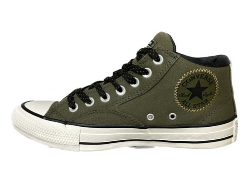 Converse Street Mid Green Forest Shoesfactory4
