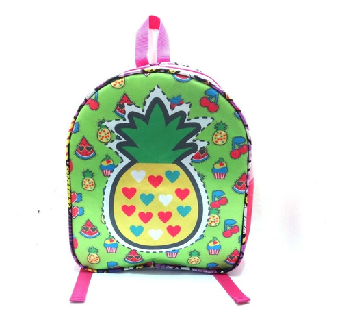 Bolso Morral Mini Universitario Piña Corazon Alas Unicornio