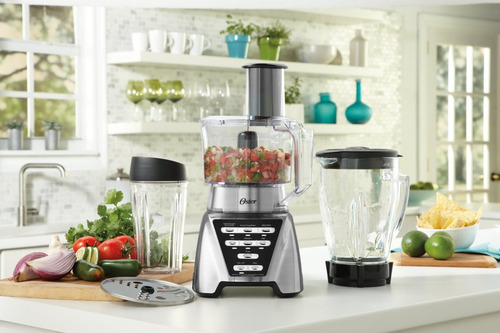 Oster Pro 1200 Blender 3-en-1 Con El Anexo Procesador De Ali