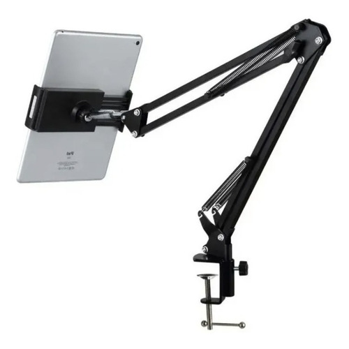 Soporte Brazo Articulado Suspensión Metal P/ Tablet Celular