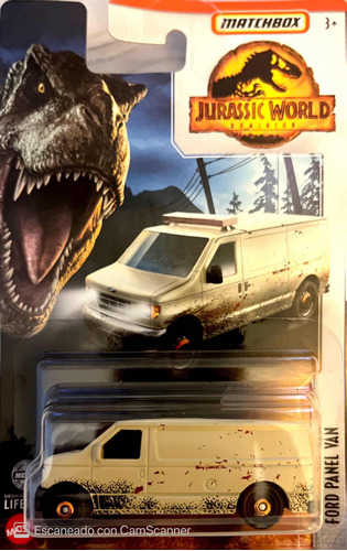 Matchbox Ford Panel Van Jurassic Park