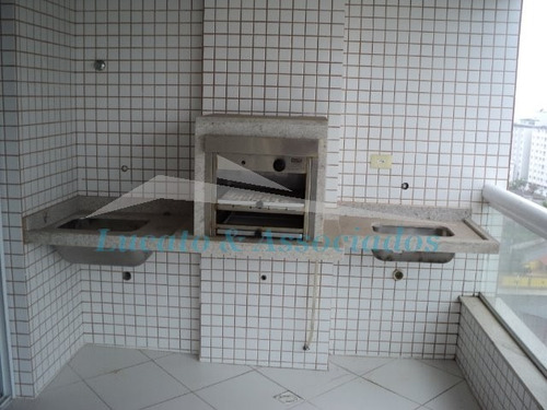 Imagem 12 de 20 de Apartamento Para Venda Na Vila Caiçara Em Praia Grande Sp, 02 Dormitórios Sendo 01 Suite, Sala Com Sacada Gourmet Envidraçada, Cozinha, Area De Serviç - Ap02290 - 69308423