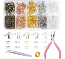 Comprar 1128 Piezas Bisuteria Kit Para Hacer Aretes Gancho Joyerías