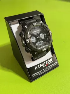 Reloj Deportivo Armitron Con Cronómetro Negro Camuflado