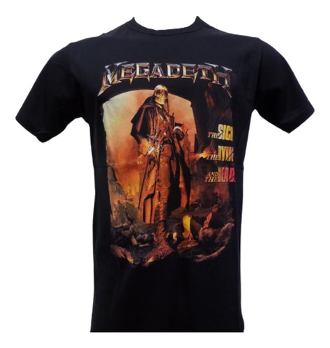 Remeras De Megadeth The Sick, The Dying... And The Dead! 